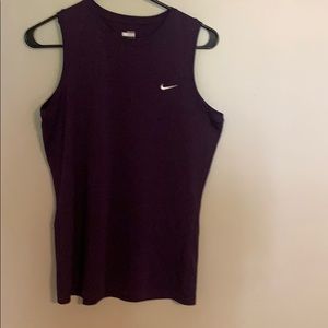 Nike athletic top sleeveless
